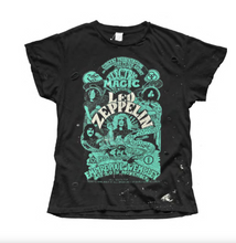 Load image into Gallery viewer, MadeWorn LED ZEPPELIN ELECTRIC MAGIC Unisex Tee in COAL