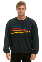 Load image into Gallery viewer, AVIATOR NATION DAYDREAM UNISEX RELAXED CREW SWEATSHIRT - CHARCOAL