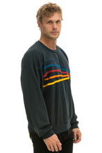 Load image into Gallery viewer, AVIATOR NATION DAYDREAM UNISEX RELAXED CREW SWEATSHIRT - CHARCOAL