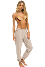Load image into Gallery viewer, AVIATOR NATION BOLT SWEATPANTS - SAND/BLUE