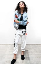 Load image into Gallery viewer, FREE CITY CIRCA&#39;99 OG LETSGO OLDSCHOOL POLYBLEND/FLUFF sweat - SUPERWHITE