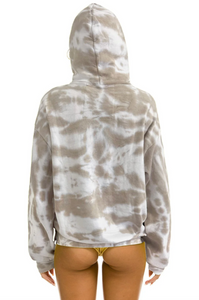AVIATOR NATION HAND DYED PULLOVER HOODIE RELAXED - TIE DYE SAND