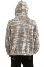 Load image into Gallery viewer, AVIATOR NATION HAND DYED PULLOVER HOODIE RELAXED - TIE DYE SAND