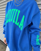 Load image into Gallery viewer, House Of LuLu Tequila Always Sweatshirt - Blue