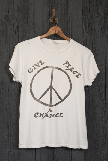 MADE WORN JOHN LENNON GIVE PEACE A CHANCE