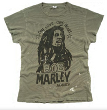 Load image into Gallery viewer, MADEWORN Bob Marley ONE LOVE ONE HEART TEE