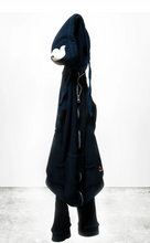 Load image into Gallery viewer, FREE CITY Superfluff Lux Zip Hoodie in Deepspace/Cream