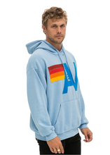 Load image into Gallery viewer, AVIATOR NATION  LOGO STITCH UNISEX PULLOVER RELAXED HOODIE - ICE