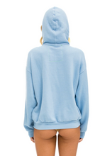 Load image into Gallery viewer, AVIATOR NATION  LOGO STITCH UNISEX PULLOVER RELAXED HOODIE - ICE
