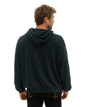 Load image into Gallery viewer, AVIATOR NATION  LOGO STITCH UNISEX PULLOVER RELAXED HOODIE - CHARCOAL