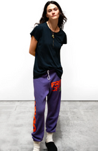 Load image into Gallery viewer, FREE CITY CIRCA&#39;99 OG LETSGO OLDSCHOOL UNISEX POLYBLEND/FLUFF sweat - purple floor