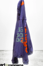 Load image into Gallery viewer, FREE CITY CIRCA&#39;99 NEIGHBORHOOD LETSGO POLYBLEND FLUFF UNISEX HOODIE -PURPLE FLOOR