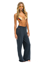 Load image into Gallery viewer, AVIATOR NATION WIDE LEG POCKET SWEATPANTS - CHARCOAL