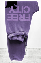 Load image into Gallery viewer, FREE CITY UNISEX LARGE SWEATPANT - LAVENDER PETAL