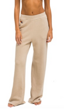 Load image into Gallery viewer, AVIATOR NATION WIDE LEG POCKET SWEATPANTS - SAND