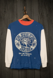 MADEWORN GRATEFUL DEAD CREW FLEECE NAVY/WHITE/RED