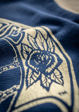 Load image into Gallery viewer, MADEWORN GRATEFUL DEAD CREW FLEECE NAVY/WHITE/RED