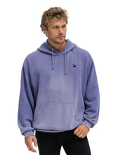 Load image into Gallery viewer, AVIATOR NATION UNISEX ESSENTIAL RELAXED PULLOVER HOODIE - FADED GRAPE