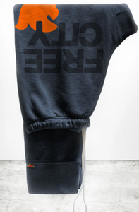 FREE CITY LARGE 3/4 sweats - MOONSHROOMS
