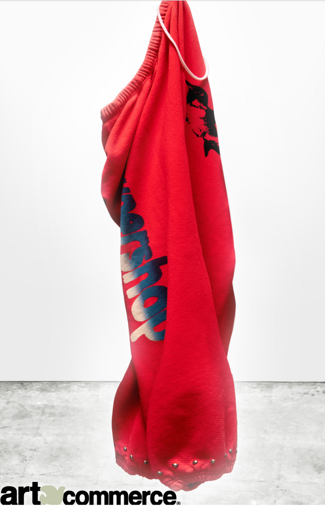 FREE CITY FCTYSUPERSHOP MALIBU HOMESTUD YUMM OG SWEATPANT IN HOTRED POWDER