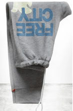 Load image into Gallery viewer, FREE CITY LARGE 3/4 sweats - HEATHER SKIES