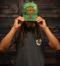 Load image into Gallery viewer, MADEWORN GUNS N&#39; ROSES GREEN TRUCKER