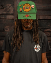 Load image into Gallery viewer, MADEWORN GUNS N&#39; ROSES GREEN TRUCKER