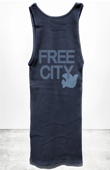 FREE CITY RTU/1999 SUPERVINTAGE TANK -MOONSHROOM BLUE