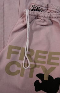 FREE CITY UNISEX LARGE SWEATPANT - BALLERINA GOLDEN