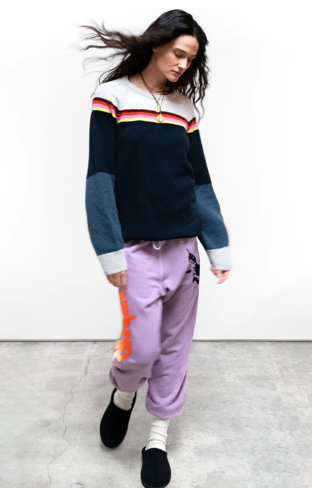 FREECITY SUPERSHOP SPARROW SUPERVINTAGE YUMM OG sweatpant - pinkmilk powder