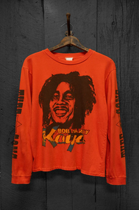MADEWORN BOB MARLEY KAYA LONG SLEEVE IN CHERRY