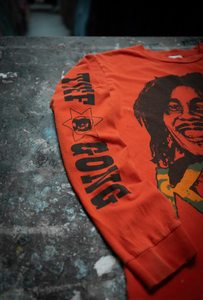 MADEWORN BOB MARLEY KAYA LONG SLEEVE IN CHERRY