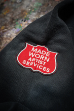 Load image into Gallery viewer, MADEWORN ARTS CLUB SHRUNKEN SWEATSHIRT IN COAL