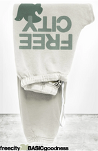 Load image into Gallery viewer, FREE CITY UNISEX LARGE SWEATPANT - CREAMY CACTUS