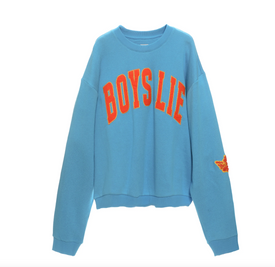 BOYS LIE RAZZLE DAZZLE KARA CREWNECK IN BLUE