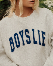 Load image into Gallery viewer, BOYS LIE SMOKE &amp; MIRRORS KARA CREWNECK IN GREY