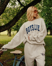 Load image into Gallery viewer, BOYS LIE SMOKE &amp; MIRRORS KARA CREWNECK IN GREY