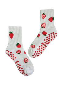 SINGER22 Exclusive Healing Heels The Berry Zen Pilates Socks