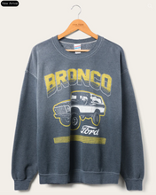 Load image into Gallery viewer, SINGER22 EXCLUSIVE as seen on Shop W Caroline JUNK  FOOD UNISEX BRONCO POWERED BY FORD FLEA MARKET FLEECE CREW SWEATSHIRT ships in 2 weeks