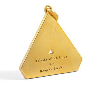 Aaron Basha Large Abracadabra Triangle Series 2 Pendant only (preorder ships in 4 weeks)