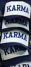 Load image into Gallery viewer, Limited Edition KARMA, REP and LOVER Trucker Hats Exclusively AT SINGER22