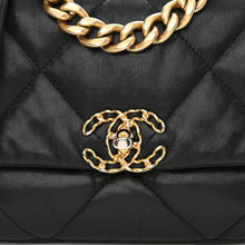 Load image into Gallery viewer, Chanel 19 Flap Bag Quilted Leather Medium Lambskin