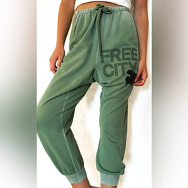 FREECITYLETSGO OG SUPERVINTAGE sweatpant - surplus green