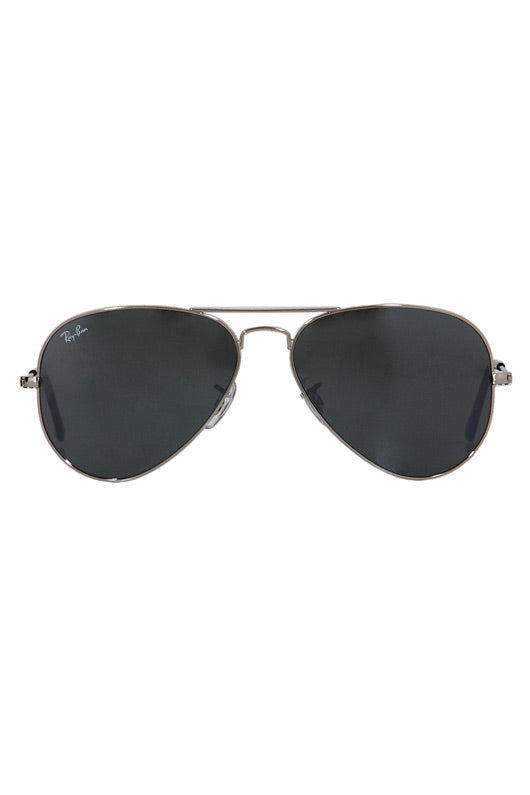 Ray-Ban Men's Mirrored Aviator Sunglasses