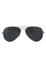 Ray-Ban RB3025 Aviator Large Metal 58mm Sunglasses in Silver Mirror
