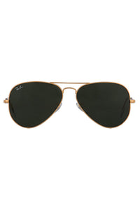 Ray-Ban RB3025 Aviator Large Metal 58mm Sunglasses in Gold