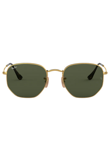 Ray-Ban Hexagonal Flat Sunglasses 51mm