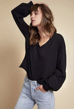 Load image into Gallery viewer, Nation Ltd Willa Bishop Sleeve Cocoon Tee