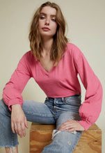 Load image into Gallery viewer, Nation Ltd Willa Bishop Sleeve Cocoon Tee