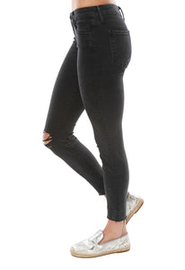 MOTHER Looker Ankle Fray Skinny Jean